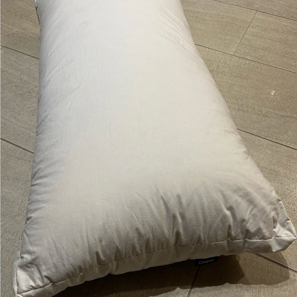 Casper two chamber down king Pillow 34x18"